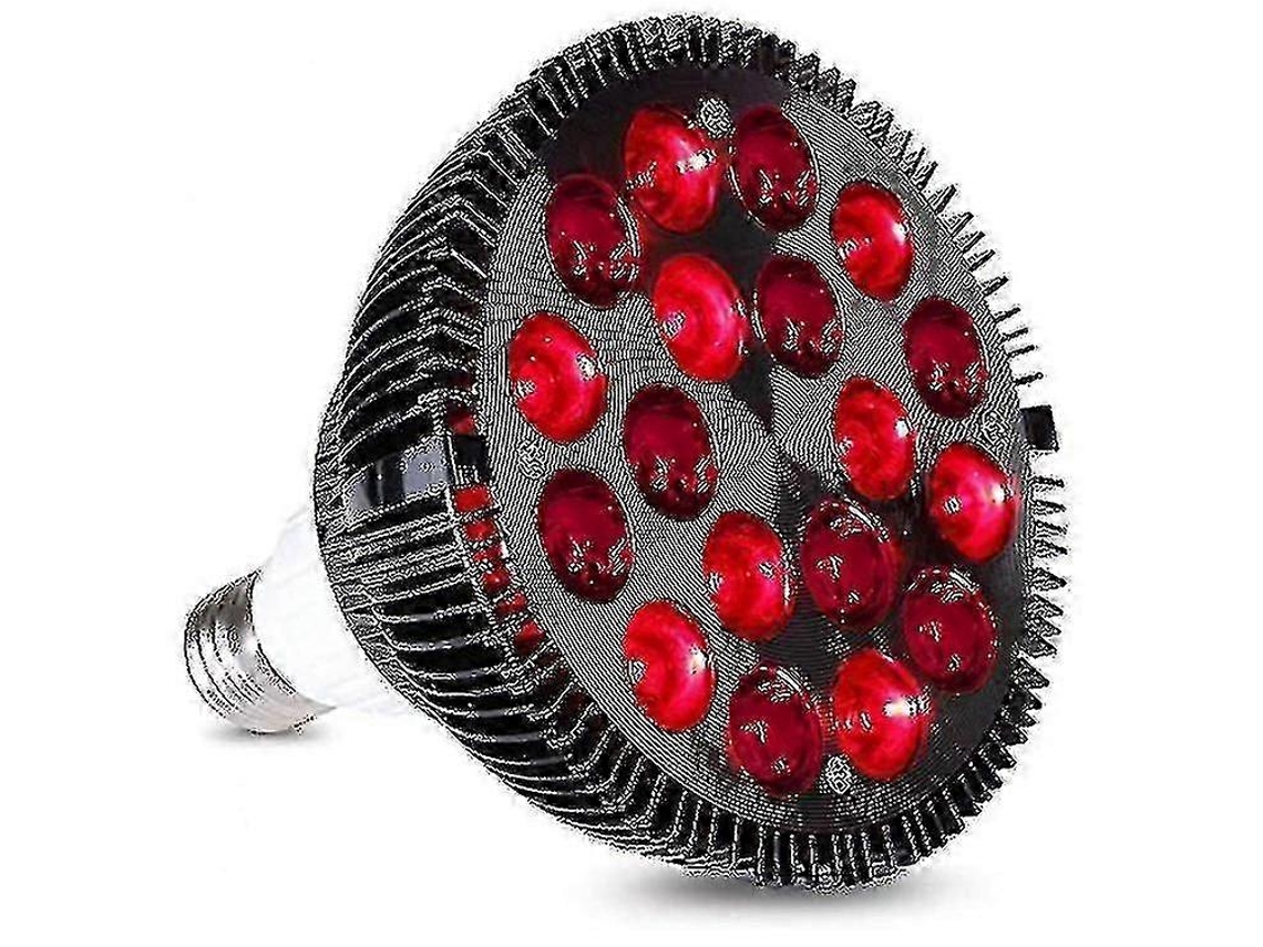 Lámpara de tratamiento de luz roja, equipo de tratamiento de luz infrarroja de 36 W y 18 LED, luz roja de 660 nm y 850 nm