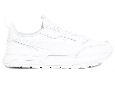 Zapatillas Deportivas PUMA R78 Trek Lth Hombre (Blanco -Material Sintético, Cuero Natural -42)