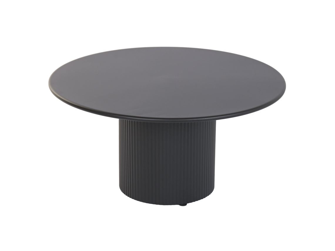 Mesa de centro de metal negro, 80x80x40cm ALEXANDRA HOUSE LIVING