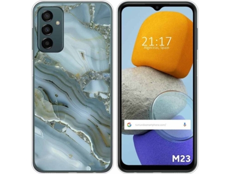 Carcasa para Samsung Galaxy M23 5G TUMUNDOSMARTPHONE Dibujos Mármol 09 Multicolor