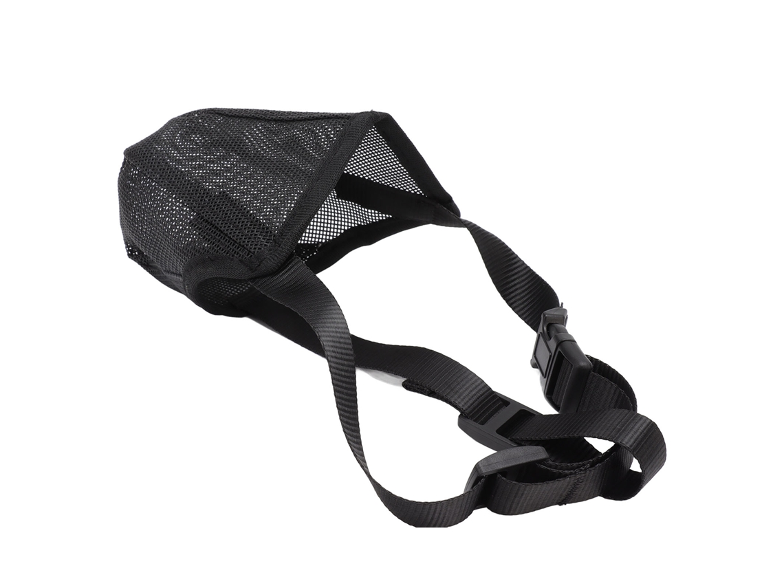 Bozal Para Perros Con Protección De Malla Suave Y Dispensador De Cebo Envenenado Ajustable Para Perros Pequeños, Medianos Y Grandes.