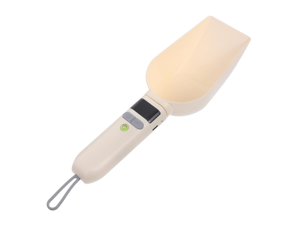 Comida Para Mascotas. Ideal Para Dueños De Mascotas, Esta Cuchara Medidora Digital Mide Con Precisión Las P...