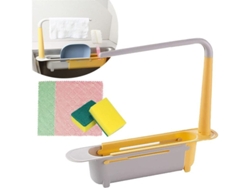 2026altiro-estante De Almacenamiento Telescópico Ajustable 2 En 1 Para Fregadero, Ideal Para Cocina Con Barra Para Toallas.