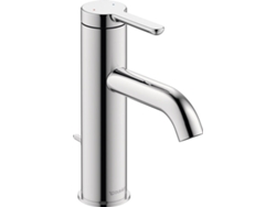 Mezclador monomando lavabo M DURAVIT C.1, con desagüe automático, 113mm de proyección