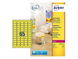 Etiquetas para Impresora AVERY L7651Y-25 Amarillo