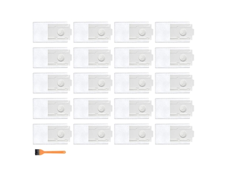 Sacos de pó para aspirador de pó 21 peças para samsung vca-rdb95 jet bot+ jet bot