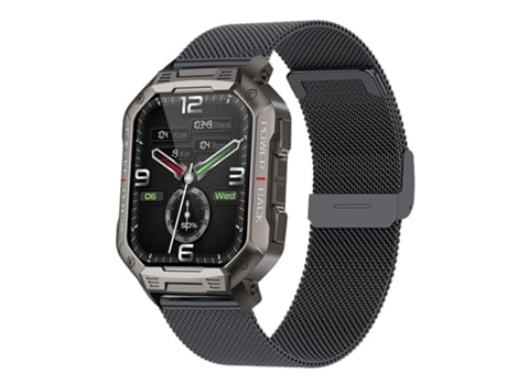 Reloj inteligente Reloj inteligente militar para hombres Reloj inteligente táctico de 1 83 pulgadas para teléfono Android Iphone AUJEZON