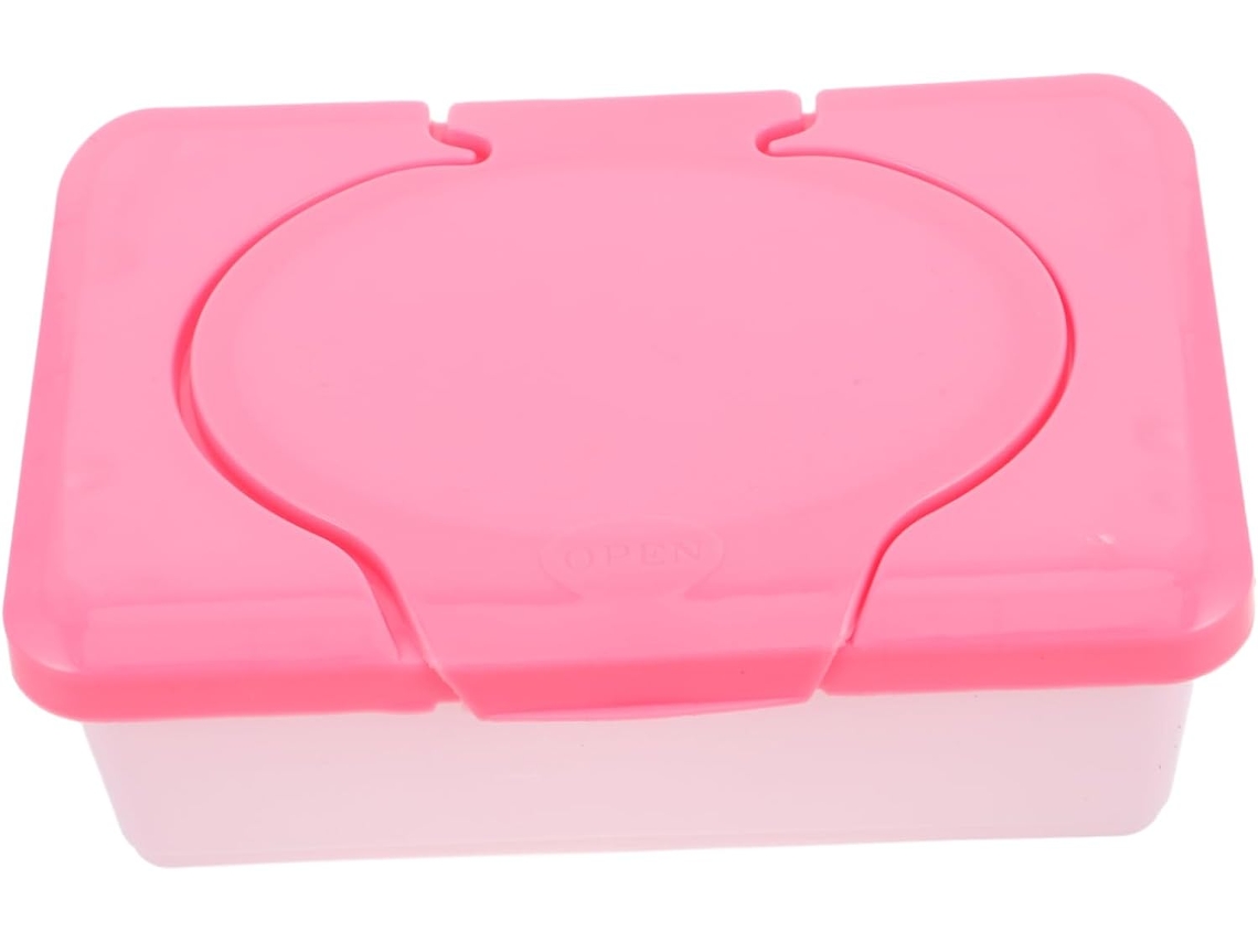 Caja Toallitas Húmedas Contenedor Porta Toallitas Tapa Baño