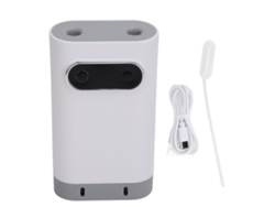Difusor Sin Agua Para Baño Con Doble Spray Duradero, Difusor De Aceites Esenciales Para Hogar Hotel Blanco