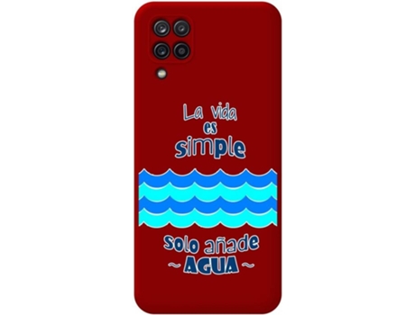 Carcasa Samsung Galaxy M12 TUMUNDOSMARTPHONE Agua Rojo