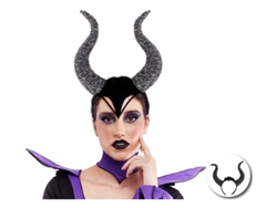 Diadema de Hada Malvada oscura estampado
