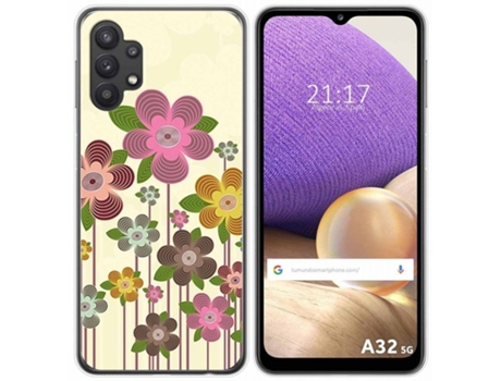 Carcasa Samsung Galaxy A32 5G TUMUNDOSMARTPHONE Dibujos Multicolor