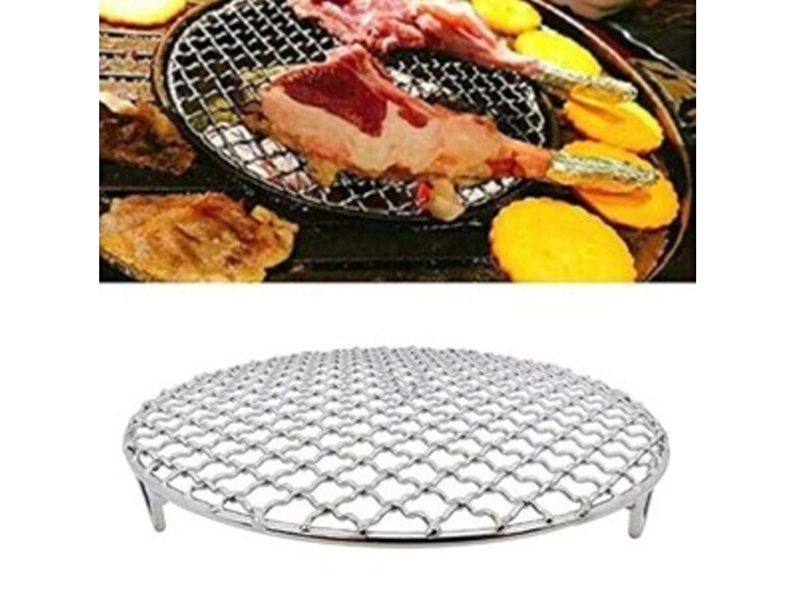 Soporte para horno de acero inoxidable de 200 mm con rejilla para hornear, bandeja para enfriar pasteles y sartenes.