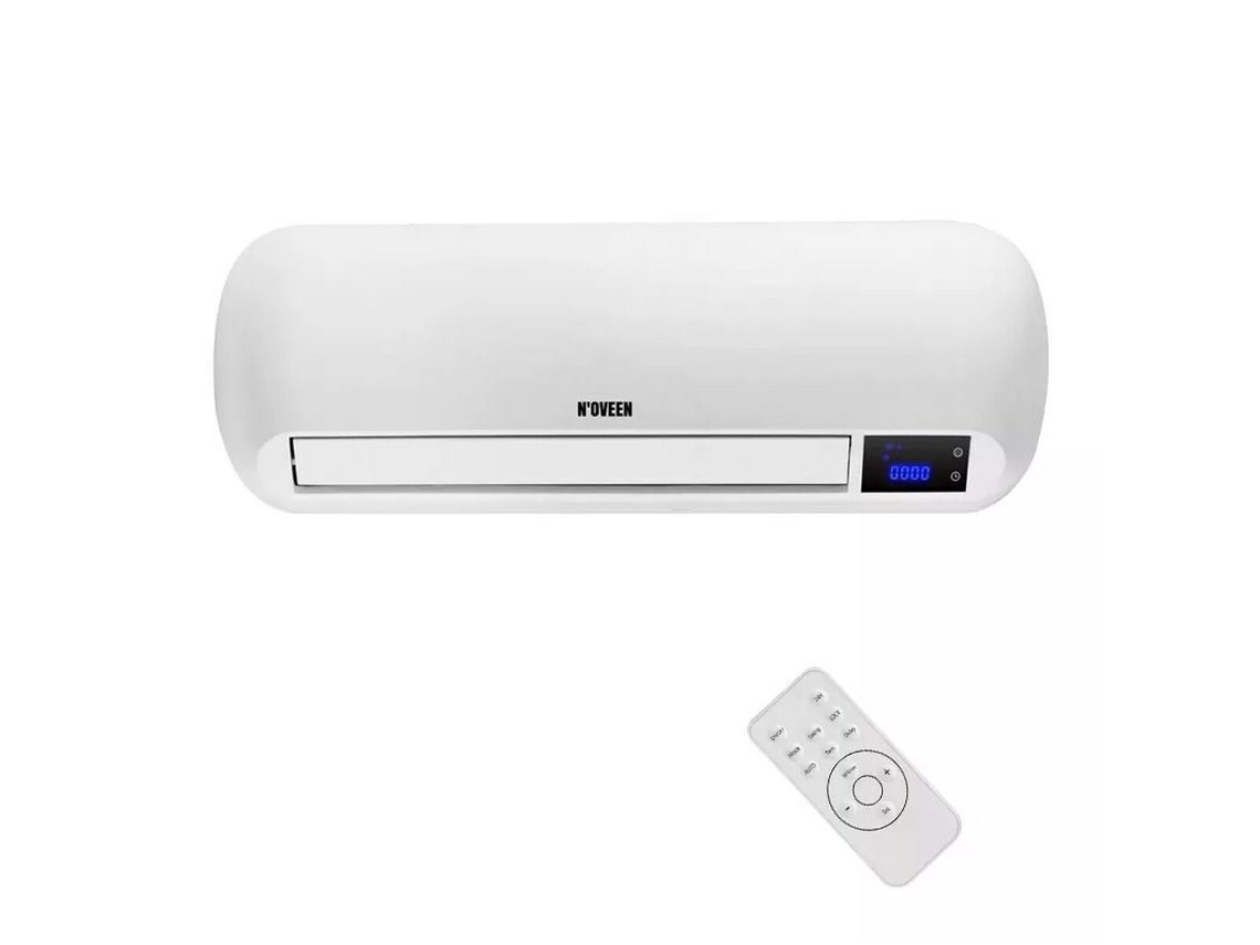 Calefactor Split Cerámico de Pared N'OVEEN HC2100 Blanco 2000 W