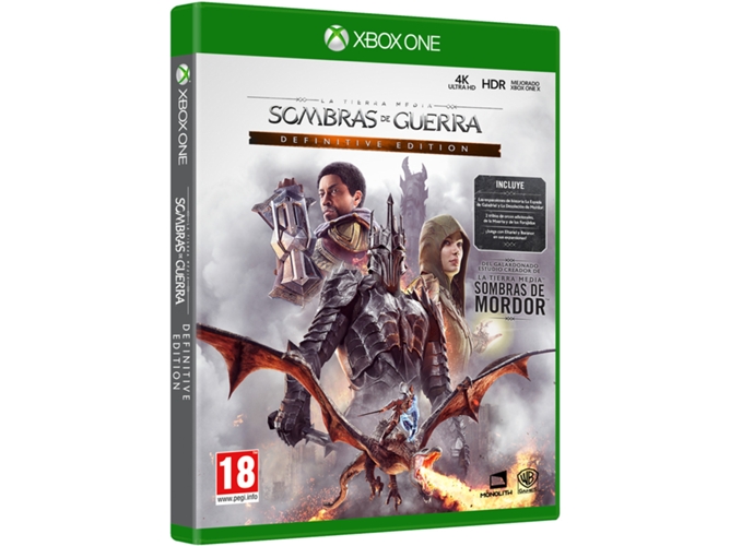 Juego Xbox One Sombras De Guerra: GOTY Edition