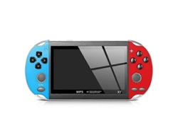 Reproductor De Juegos Portátil X7 4.3 Pulgadas Hd Pantalla Grande 8g Juego Clásico Retro 1500 Juegos Mini Consola De Videojuegos Mp5 Portátil