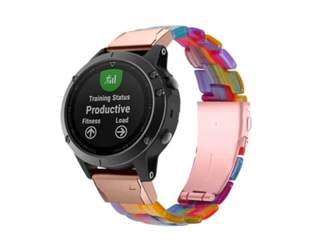 Correa Resina Luxury Multicolor Garmin Fenix 5X