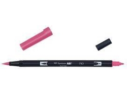 Marcador TOMBOW ABT Dual Brush Pen Rosa Caliente