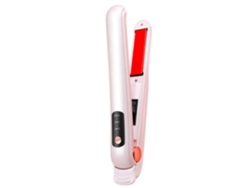 Plancha de pelo profesional que se calienta rápidamente hasta 200 °C. Apta para todo tipo de cabello. - Yunzii Rosa
