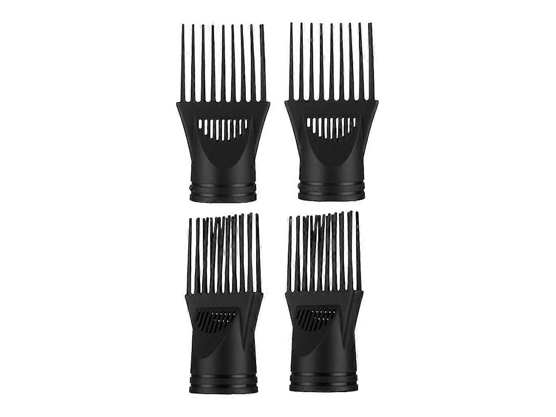 Juego de 4 peines universales para secador de pelo, incluye peine de aire caliente y accesorio para el cabello. GOKOCO