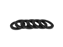 Adaptador Para Carrete De Cinta Nab Hub De 6 Piezas, 1/4 De Pulgada, 10,5 Pulgadas, Color Negro