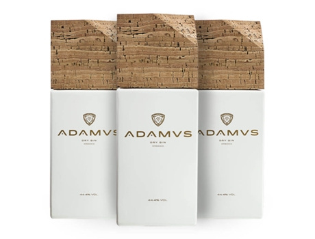Pack de 3 Organic Dry Gin ADAMUS SPIRITS (70 cl)