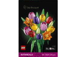 Ramo de tulipanes botánicos Lego® 11501: flores artificiales decorativas con 14 tulipanes en 5 colores
