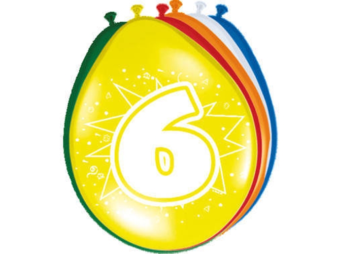 Globo para fiesta FOLAT 8714572082068 (8 Unidades)