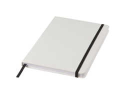 Libreta A5 Blanca Con Cinta de Color ''spectrum''