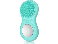 Cepillo De Limpieza Facial Sónico De Silicona Con Función De Masaje Y Calor.