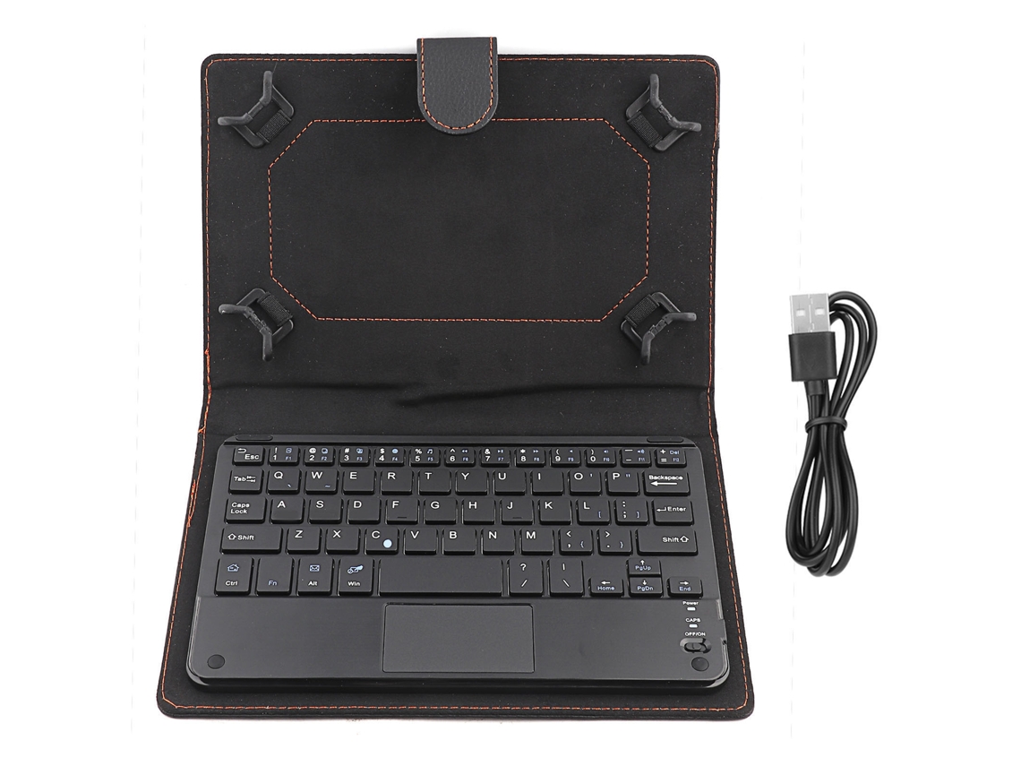 Baoj-2026teclado Bluetooth Com Touchpad De 7/8 Polegadas, 75 Horas De Uso E Capa Protetora Para Android/ios/windows
