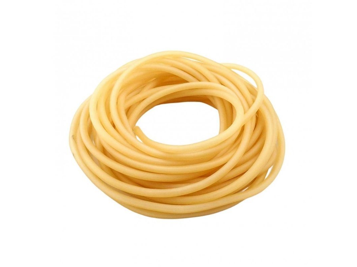 Tubo Elástico De Látex Natural De 10 Metros (33 Pies), 6 Mm X 9 Mm, Para Uso En Laboratorios, Hospitales, Industria Y Uso General (amarillo).