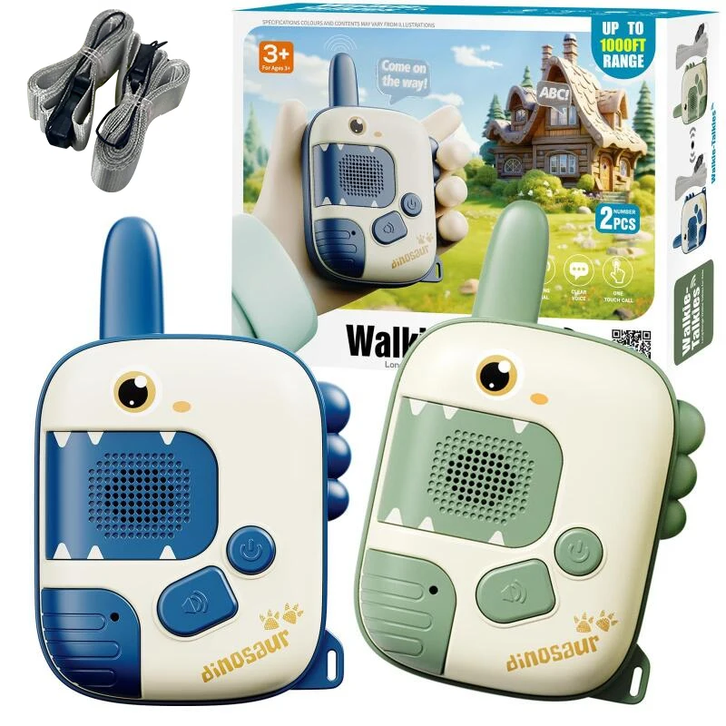 300m, Intercomunicador Para Niños, Pariente Infantil Inalámbrico Control Remoto Al Aire Libre Inteligente Comunicación Puzzle Juguete