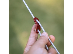 Cuerda Para Tienda De Campaña Con Tensor De Alta Resistencia Y Cinta Reflectante, Cuerda Principal Y Auxiliar.
