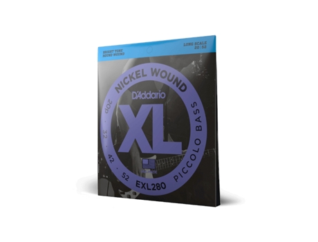 D´ADDARIO Exl280 20-52 Piccolo Long Scale Xl Nickel Bass Strings