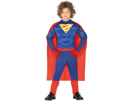 Disfraz de Niño DISFRAZZES Superhéroe Azul (Talla: 7 a 9 años)