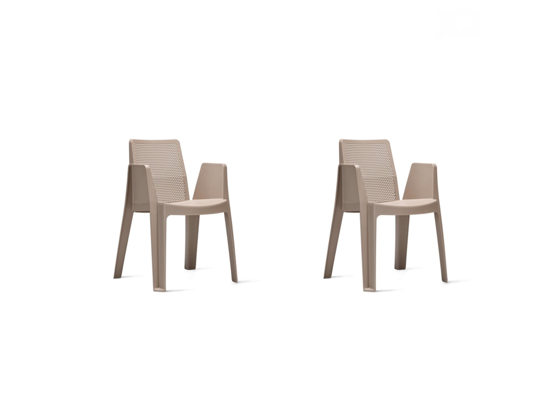 GARBAR PLAY Set 2 Silla Con Brazos Interior Exterior Arena