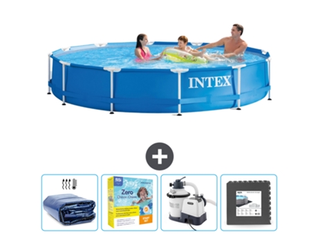 Piscina Tubular INTEX 28210NP-CB68 (6503 L - 366x76cm)