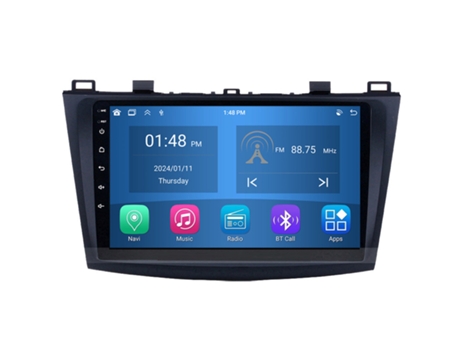 Autoradio 4GB RAM64GB ROM ROVERONE para Mazda 3 Mazda3 BL 2010 - 2013 CarPlay Android Coche Radio Bluetooth Navegación