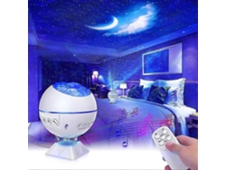 Proyector de galaxias, luz nocturna, proyector de estrellas con brillo ajustable. Rosewell