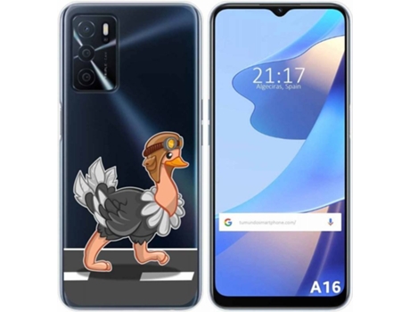 Carcasa Oppo A16 / A16s TUMUNDOSMARTPHONE Avestruz