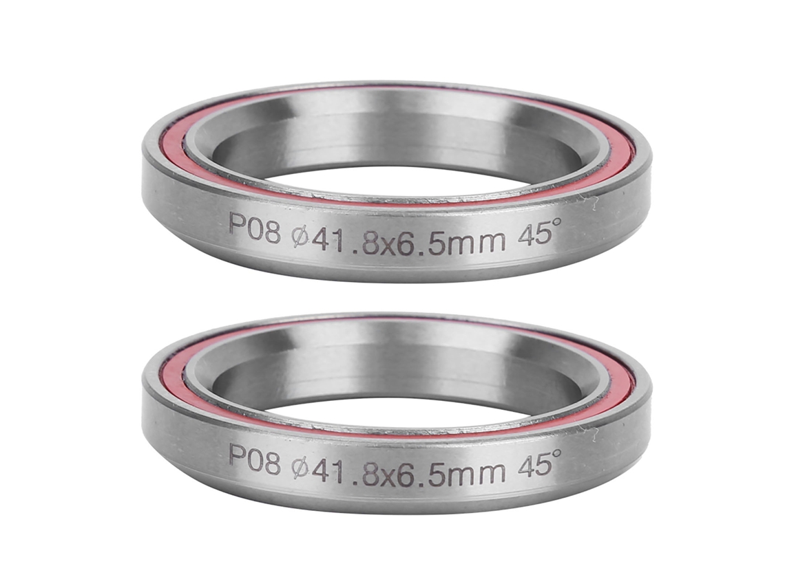 Juego De 2 Juegos De Dirección Con Rodamientos Sellados De 41,8 Mm Para Bicicletas De Montaña Y Carretera, Acero Resistente.