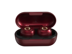 Auriculares Yizhood True Wireless Bluetooth Rojo