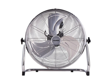 Ventilador maurer de suelo ø 50 cm. alta velocidad 3 velocidades, inclinable, motor aluminio y cobre, 150 watt
