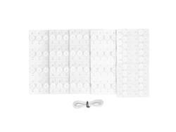 100 Lentes Led Redondas Transparentes De 6 V De Alto Brillo Para La Reparación De Televisores De 32 A 65 Pulgadas.
