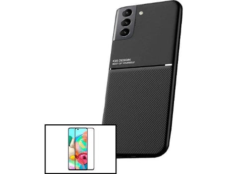 Carcasa + Protector Samsung Galaxy S21 PHONECARE Magnetic Lux Negro