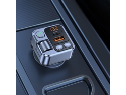 Receptor MP3 Bluetooth 5.1 para coche, reproductor de música multifunción PD30W, 5 V/2,4 A, manos libres con adaptador de carga USB