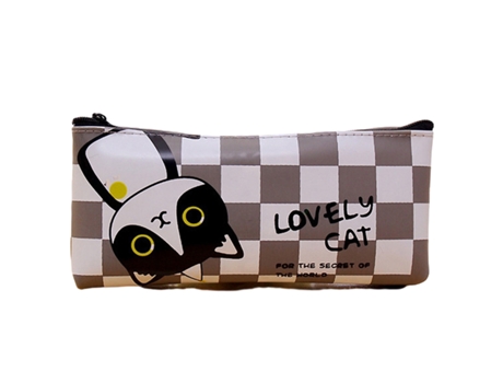 Estuche Para Lápices Estuche Para Lápices Estuche Para Lápices Negro Estuche Para Lápices De Cuero Pu Estuche Para Lápices Pequeño Con Cremallera, ...
