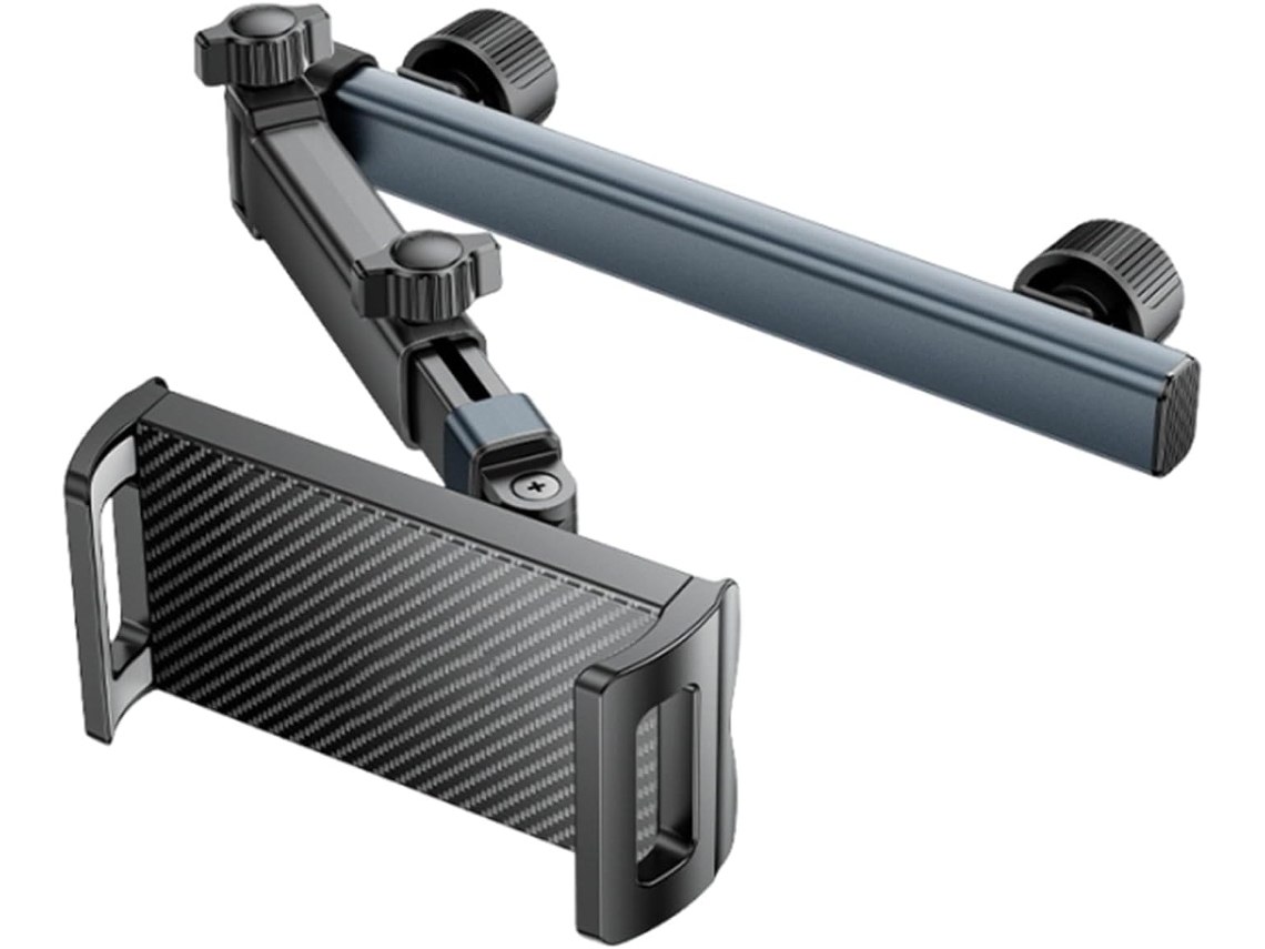 Soporte giratorio universal para teléfono móvil para el asiento trasero del coche con clip de sujeción. SFUSHOS