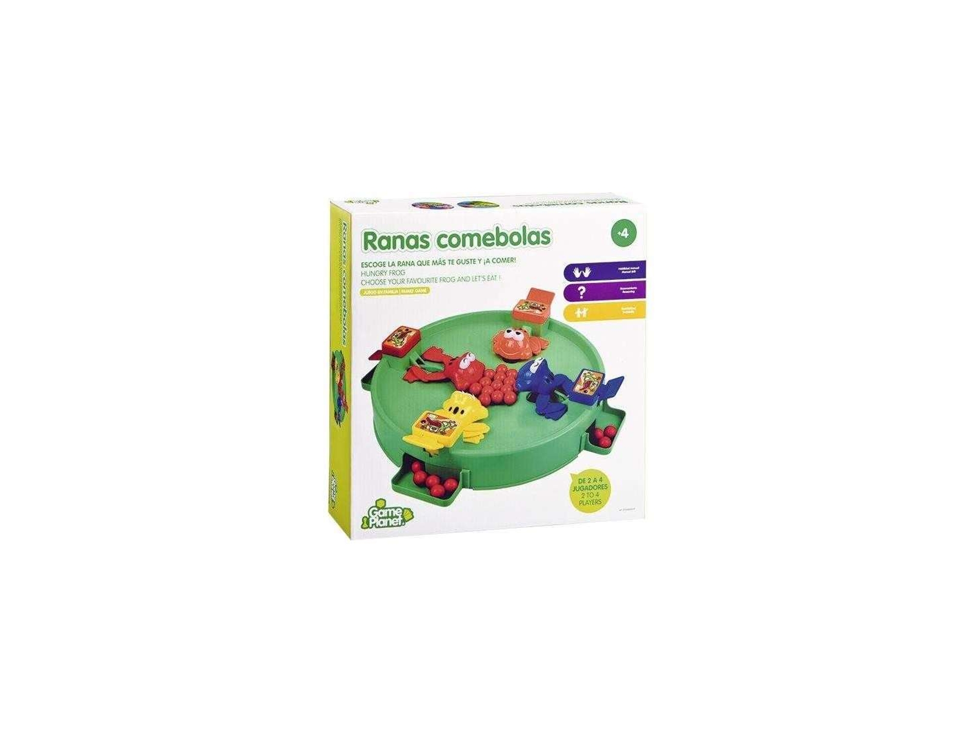 Juguete GAME PLANET Ranas comebolas (Edad Mínima: 4)